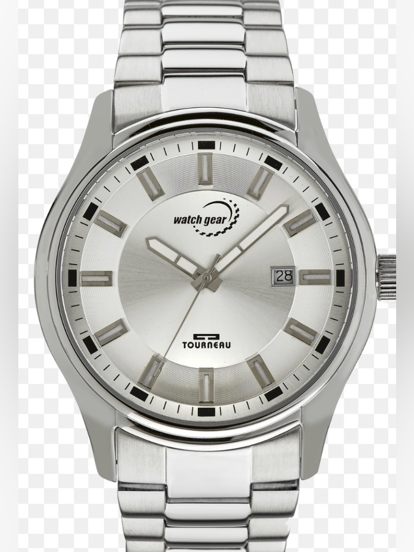 Tourneau Silver Dial Stainless Watchgear By Tourneau Corporate Collection Mens